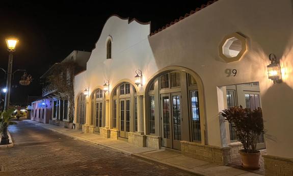 Outside 9 Aviles Street in historic downtown St. Augustine