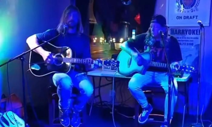 The two musicians of Soul Strung