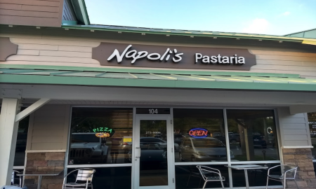 Outside of Napoli's Pastaria in Ponte Vedra Beach, Fl